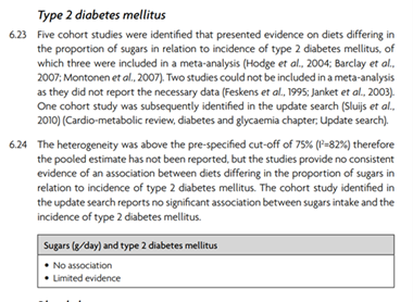 Does sugar cuase type 2 diabetes?